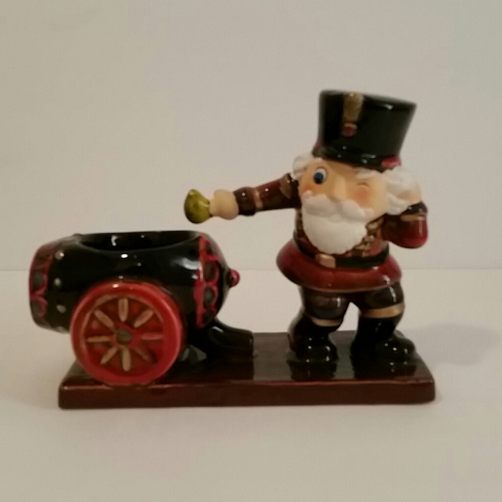 Yankee Candle Santa and Canon Votive Tea Light Hol